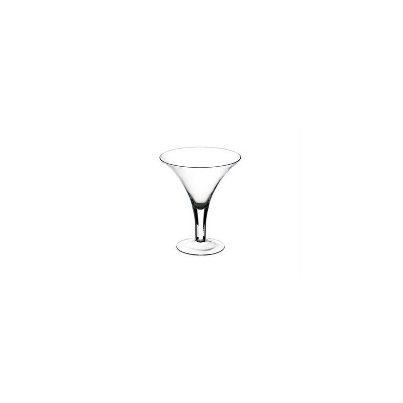 COPPA MARTINI VETRO H.30cm ø26cm 19-2187B