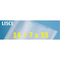 BUSTE SOTTOVUOTO LISCE H7 MIS. 14+7x35cm 100pz