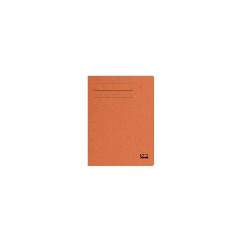 CARTELLINA MANILLA 3 LEMBI 200gr 5pz ARANCIONE SCATTO