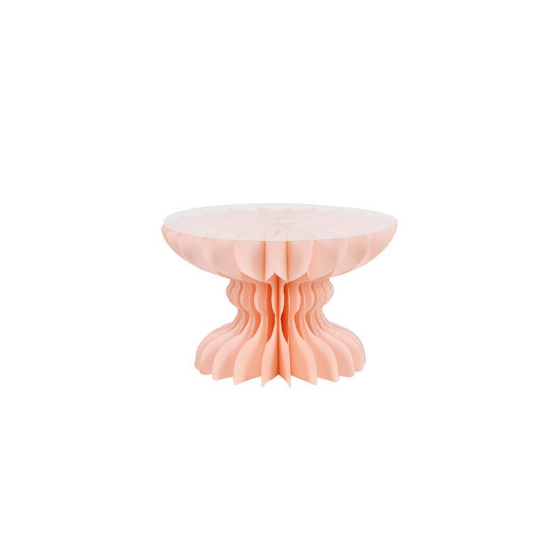ALZATINA IN CARTA 25x16cm C/BASE ROSA