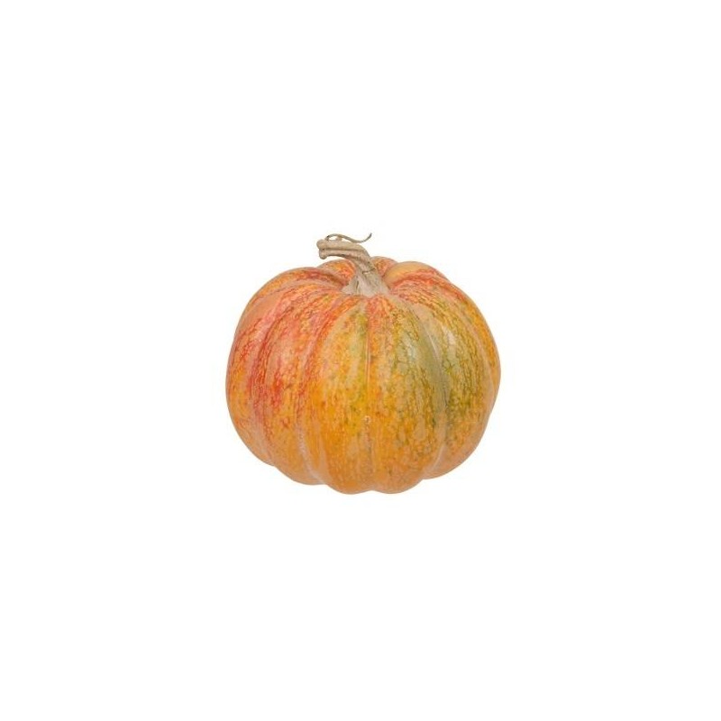 ZUCCA IN PLASTICA 11x11x10,5cm ARANCIONE