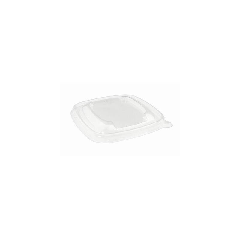 COPERCHIO PET INSALATIERA QUADRATA 375ml 13,6x13,6  50pz