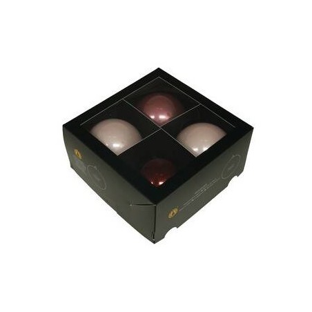 PALLINE VETRO ø80mm WILD BLOSSOM COMBI 8pz