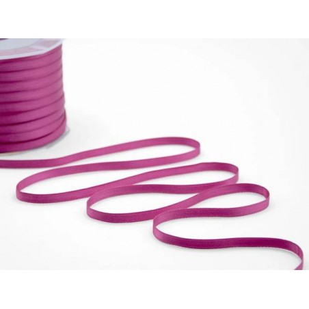 NASTRO DOPPIO RASO mm6x100mt COL.68 CICLAMINO