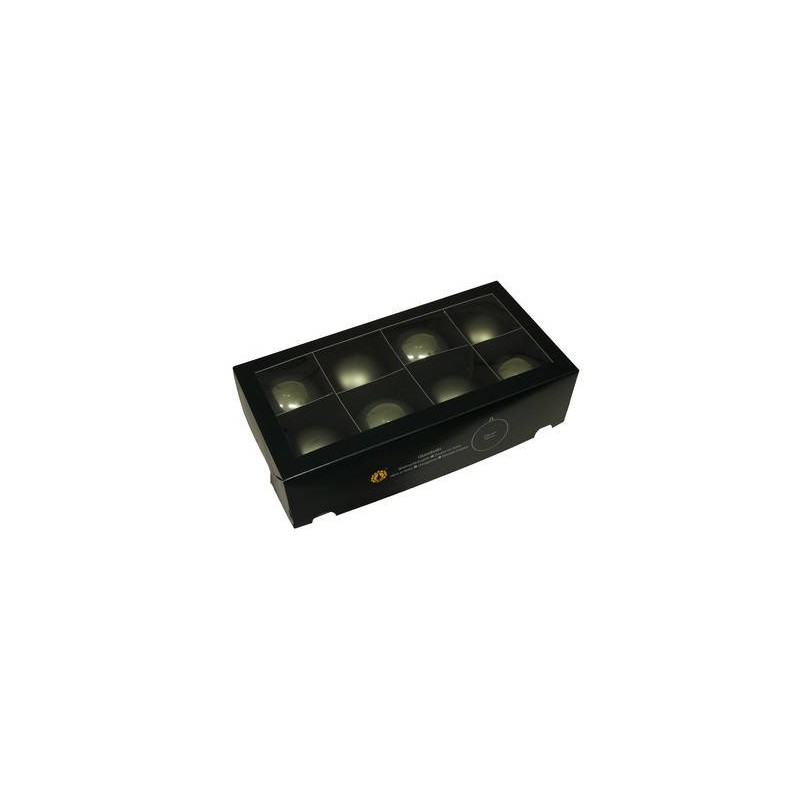 PALLINE VETRO GRANITE GREEN Ø80mm 8pz