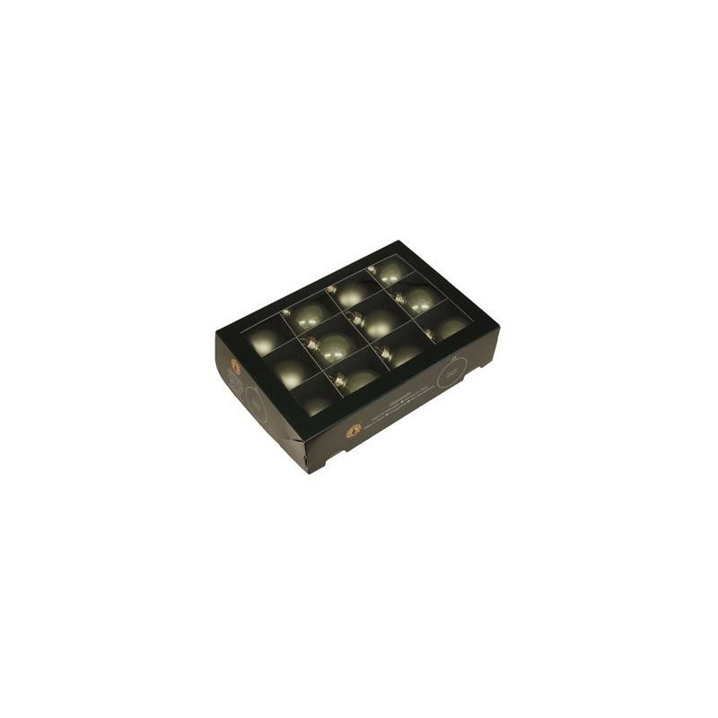 PALLINE VETRO GRANITE GREEN Ø57mm 12pz