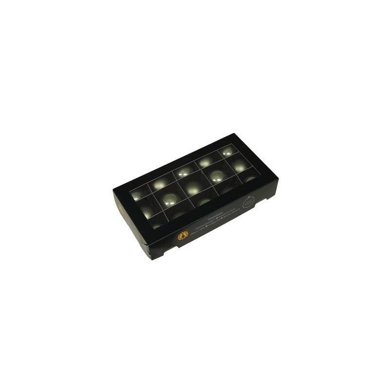 PALLINE VETRO GRANITE GREEN Ø40mm 15pz