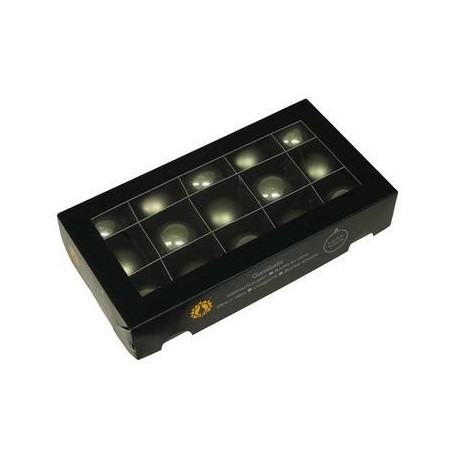 PALLINE VETRO GRANITE GREEN Ø40mm 15pz