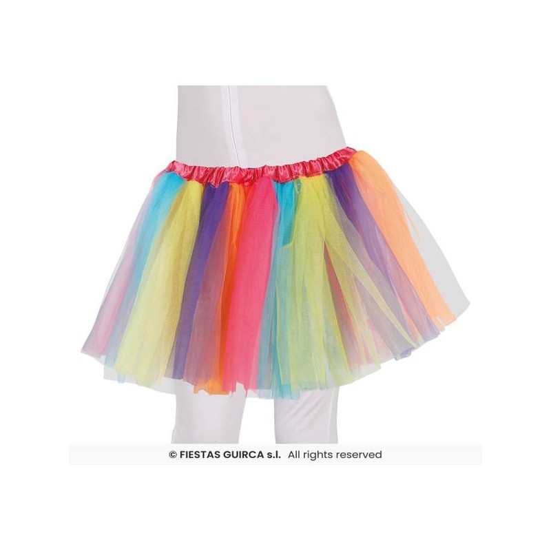 TUTU' MULTICOLORE 30cm BIMBA