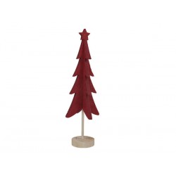ALBERO IN FELTRO 15,5x50cm ROSSO