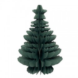 DECORAZIONE IN CARTA ALBERO BAROQUE 60cm VERDE 1pz