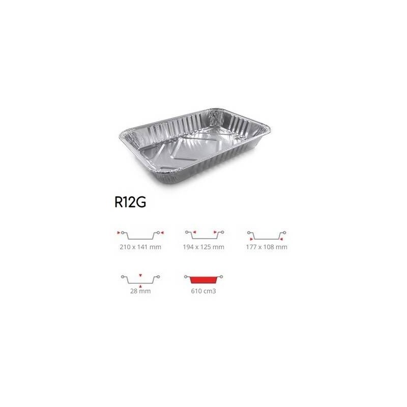 TEGLIA ALLUMINIO 2/3 PRZ BASSA 100pz R12G CONTITAL