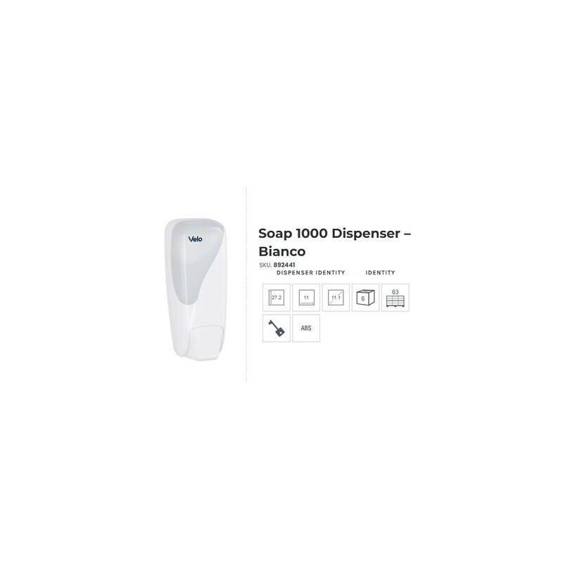 DISPENSER ID SOAP 1000ml ART.892441 VELO