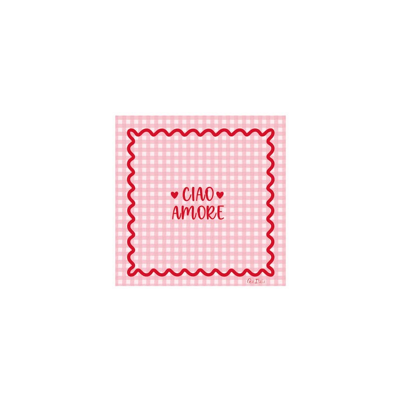 TOVAGLIOLI 33x33 CIAO AMORE 16pz
