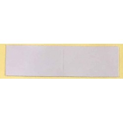 BIGLIETTI BOMBONIERA BIANCO LISCIO 20pz 47