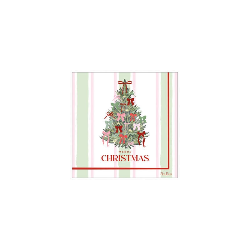TOVAGLIOLI 33x33 CHRISTMAS BOW 16pz