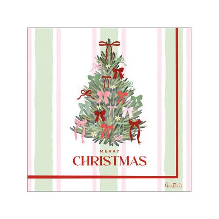 TOVAGLIOLI 33x33 CHRISTMAS BOW 16pz