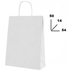 BORSE CARTA BIANCA MIS.54+14x50cm 200pz