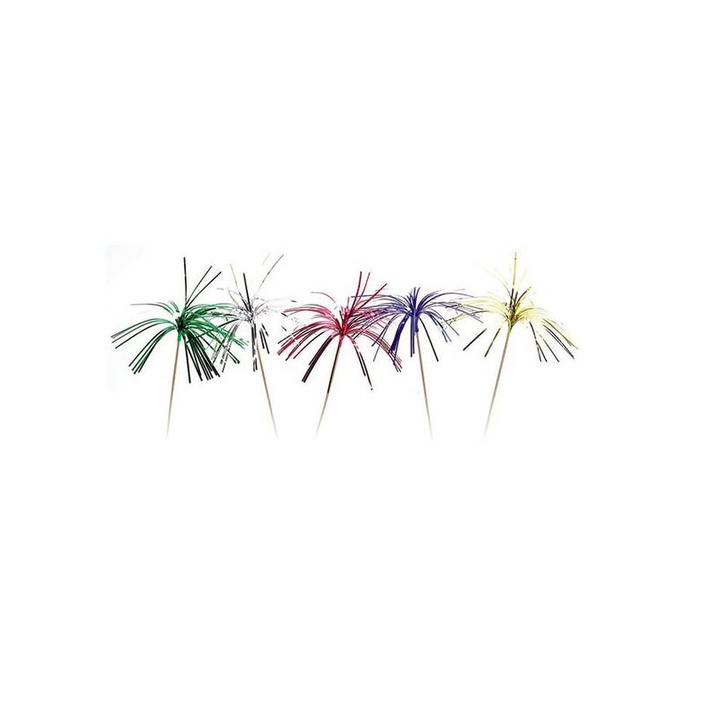 PICKS PALME METAL H.22cm 8pz