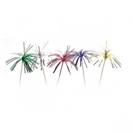 PICKS PALME METAL H.22cm 8pz