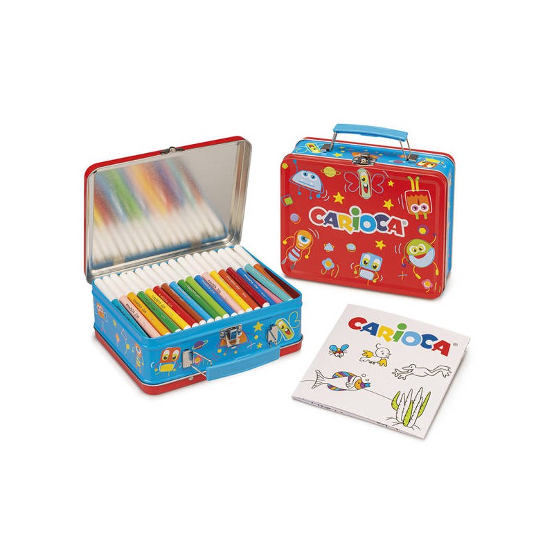 VALIGETTA LATTA 100 PENNARELLI + ALBUM CARIOCA