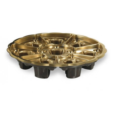 VASSOIO SCRIGNO ORO MINI MON AMOUR 8 POSTI