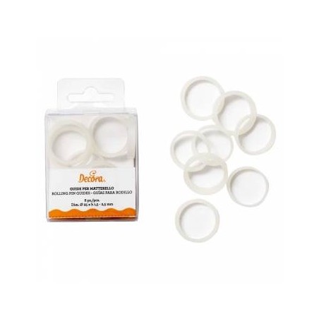 GUIDE PER MATTARELLO GRANDE 6pz DECORA