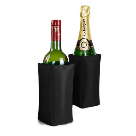 VIN BOUQUET BORSA RINFRESCANTE BOTTIGLIA IN GEL NERO (chiusura in velcro)