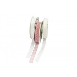 NASTRO PIZZO mm16x25mt PANNA BAR