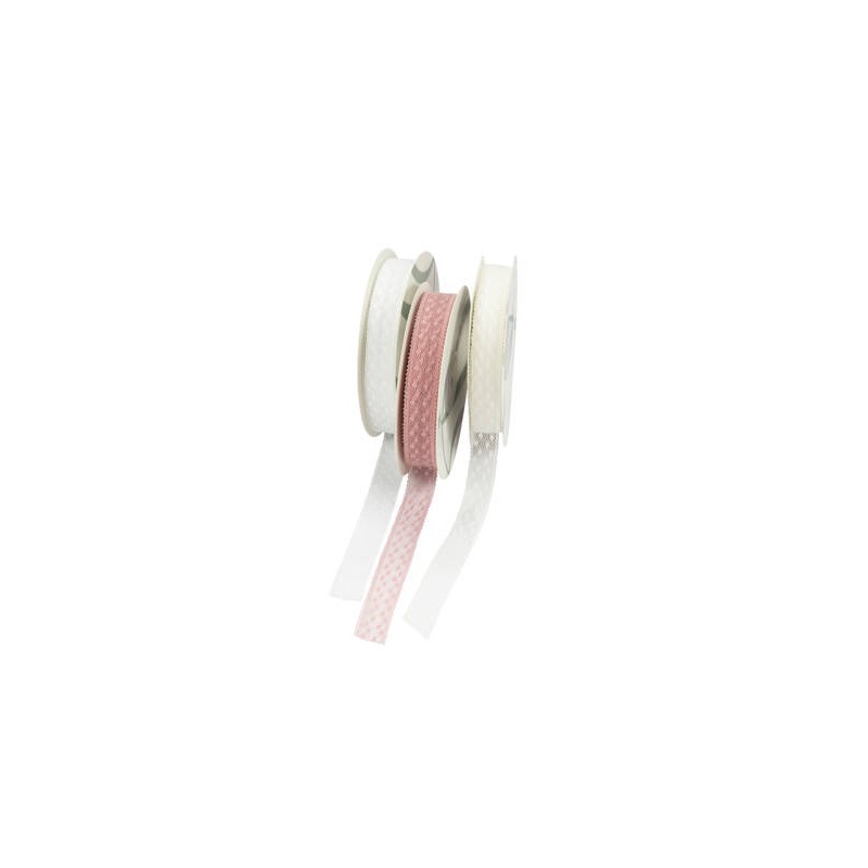 NASTRO PIZZO mm16x25mt PANNA BAR