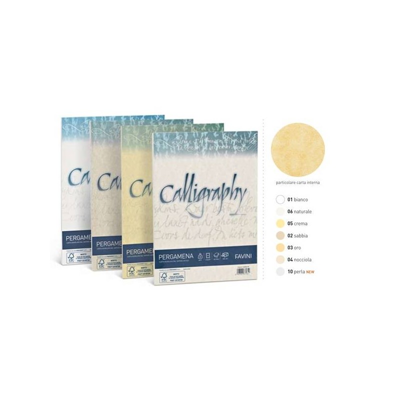 CARTA A4 CALLIGRAPHY REMAKE 120gr RISMA 50fg PERLA