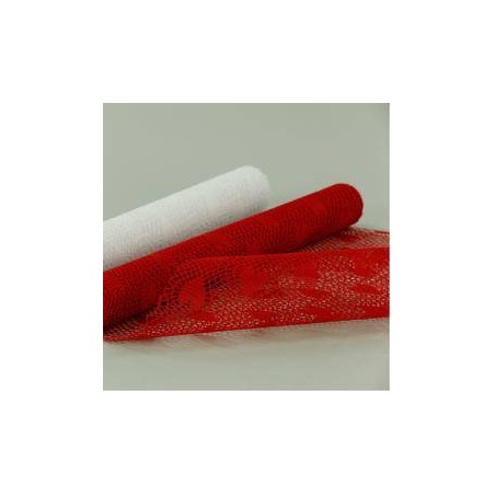 HEARTS MESHE RETE BIANCAcm50x5mt