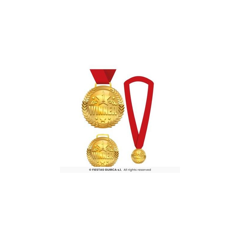 MEDAGLIA WINNER ORO