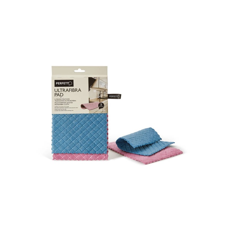 PANNO MICROFIBRA ULTRAFIBRA PAD 17x23cm 2pz