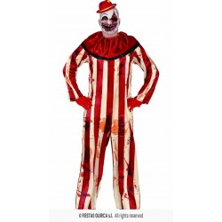COSTUME CLOWN A STRISCE RAGAZZO 14-16 anni