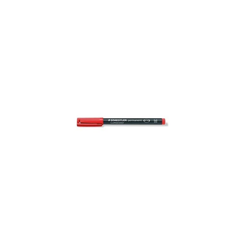 LUMOCOLOR STAEDLER PERMANENT ROSSO M