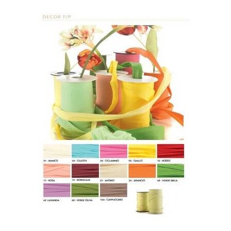 NASTRO POLYSILK 12,5x50mt COL.21 AVORIO