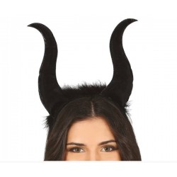 CERCHIETTO CORNA DIAVOLO NERE