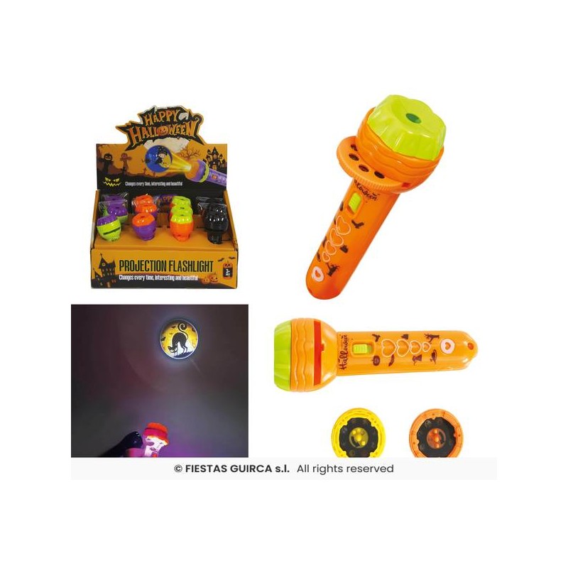 MINIPROIETTORI HALLOWEEN 11,5cm 1pz