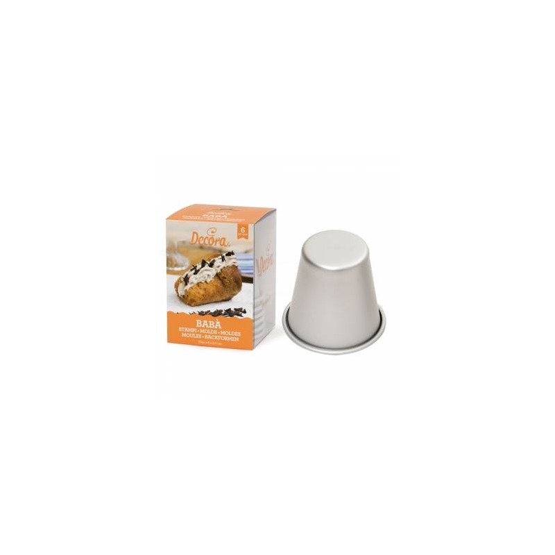 STAMPO BABà ALLUMINIO ANODIZZATO 6x4x6cm 6pz