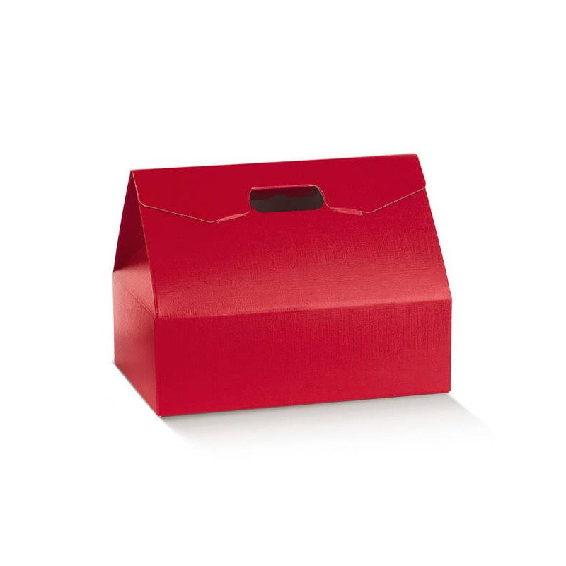 BAULOTTO 33,5x23,5x25cm FIBRA ROSSO