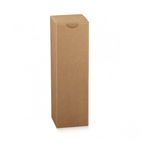 SCATOLA PETIT 1 BOTTIGLIA 5,5x5,5x24cm AVANA LISCIO 10pz