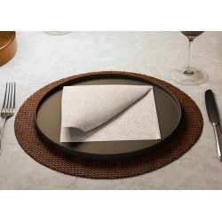 TOVAGLIOLI 38x38 STAR FABRIC NOCCIOLA 40pz FATO