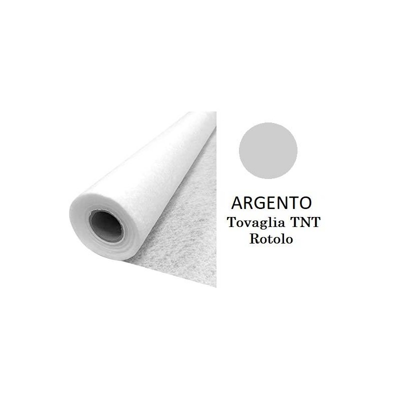 TOVAGLIA TNT ROTOLO H.140 ARGENTO 7mt