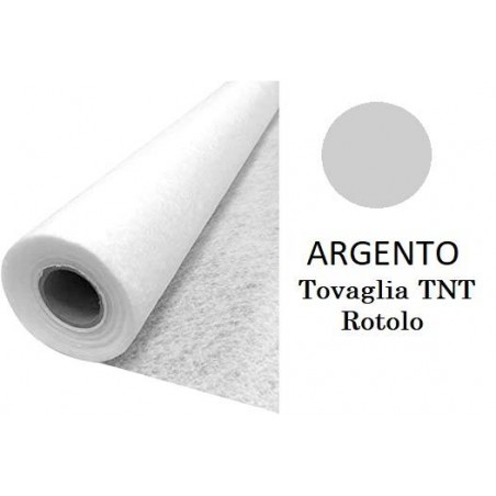 TOVAGLIA TNT ROTOLO H.140 ARGENTO 7mt