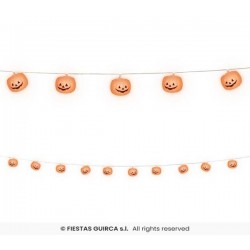 GHIRLANDA LUCI ZUCCHE 220cm