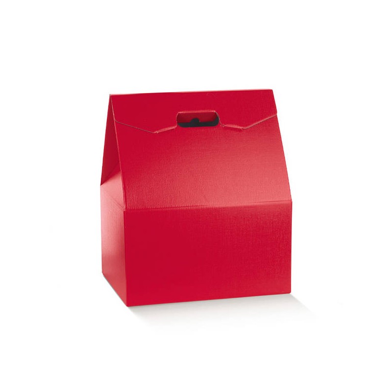 BAULOTTO 33x25x39cm FIBRA ROSSO