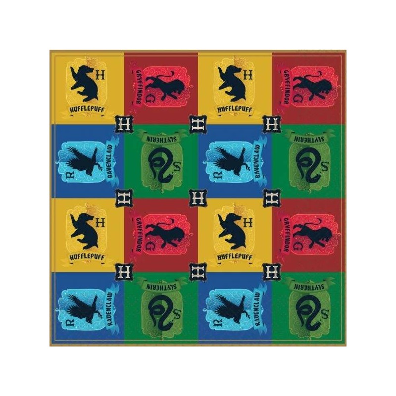 TOVAGLIOLI 33x33 CASATE HARRY POTTER 16pz