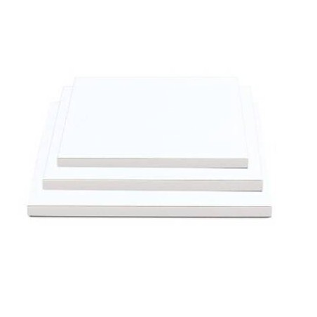 SOTTOTORTA CAKE BOARD QUADRATO 20x20x1,2cm BIANCO