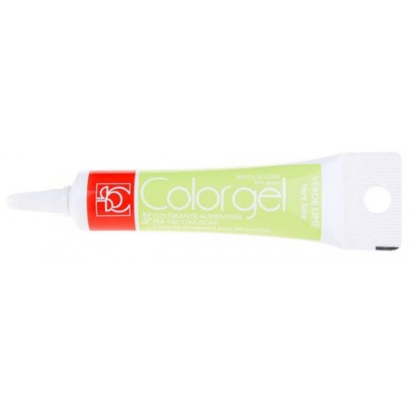 COLORANTE GEL TUBETTO 20gr VERDE LIME
